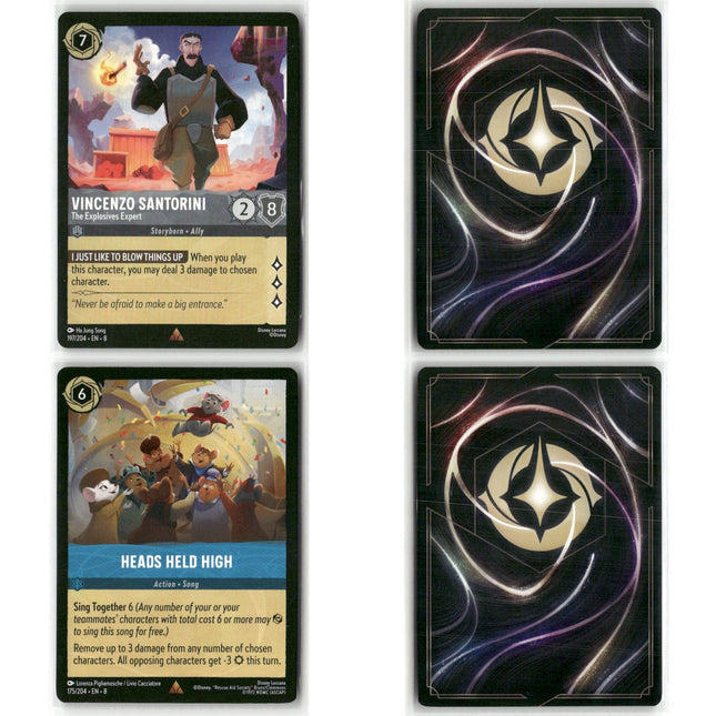 40 Card Rare + Super Rare Lot, Reign of Jafar Disney Lorcana Set 8