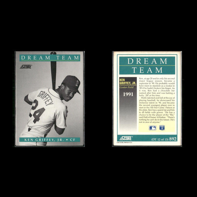 1991 Score Dream Team Baseball Card Set – 13 Cards – Stars & Hall of Famers
