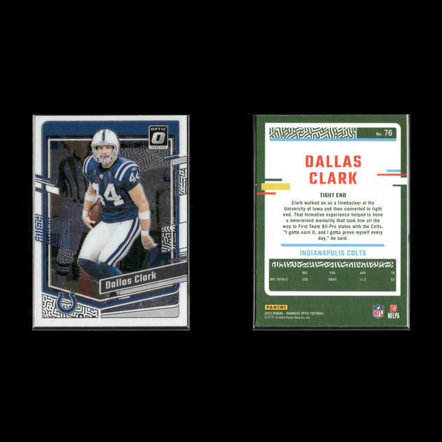 2023 Donruss & Optic Football Lot (18) Stars, RCs, Colts, Dolphins, More