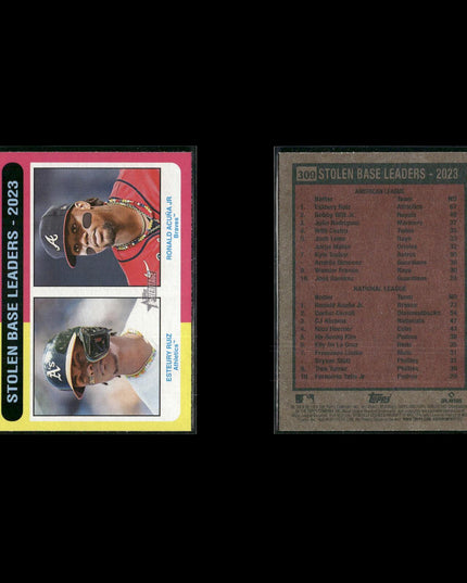 Ronald Acuña Jr 8-Card Lot Atlanta Braves 2023 MVP “El Abusador”