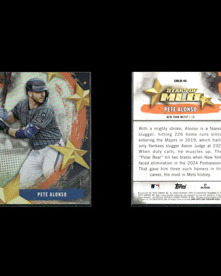 Pete Alonso 10-Card Lot NY Mets “Polar Bear” Home Run Derby Champ