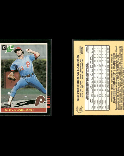 Steve Carlton 10-Card Lot Phillies HOF Lefty 4x Cy Young