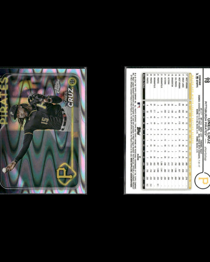 Oneil Cruz 7-Card Lot Pittsburgh Pirates 6’7” SS Power Star