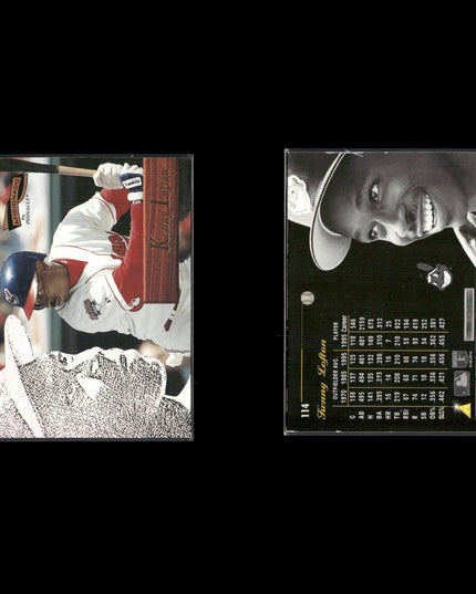 Kenny Lofton 4-Card Lot Cleveland Indians Speed CF Star