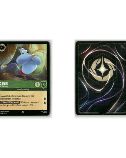 Genie - Of the Lamp #76 Playset Super Rare Fabled Disney Lorcana