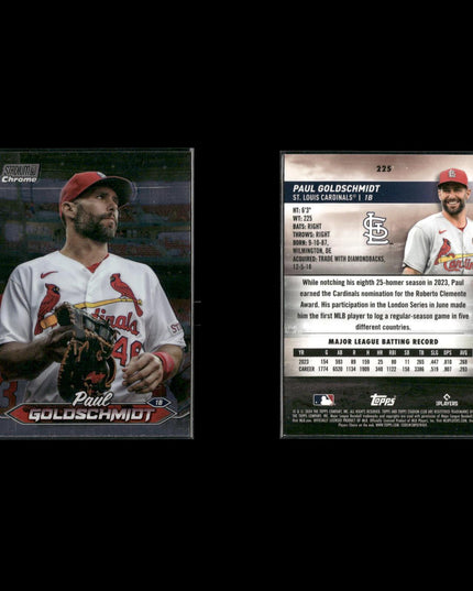 Paul Goldschmidt 6-Card Lot St. Louis Cardinals MVP 1B