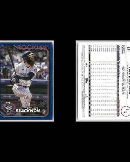 2024 Topps Parallel Lot (11) Royal Blue, Yellow, Holiday – RCs & Vets