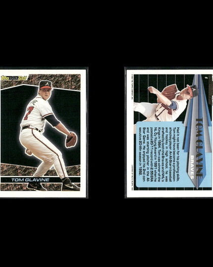 Tom Glavine 10-Card Lot Atlanta Braves HOF Cy Young LHP
