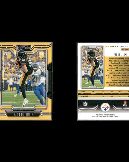 2021 Panini Playbook Football Lot (16) RCs, Purple Parallels, Stars & More