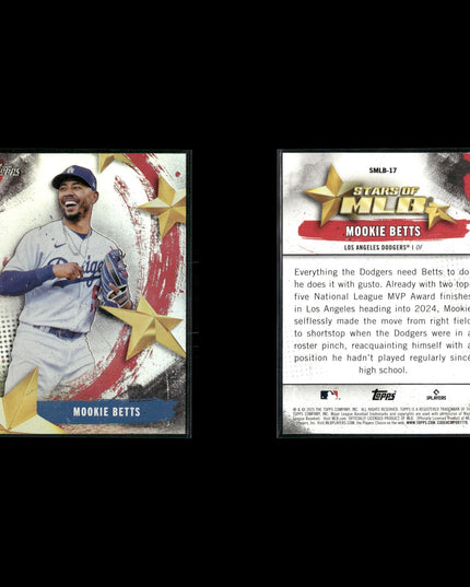 Mookie Betts 4-Card Lot Dodgers “Mookie Magic” All-Star OF