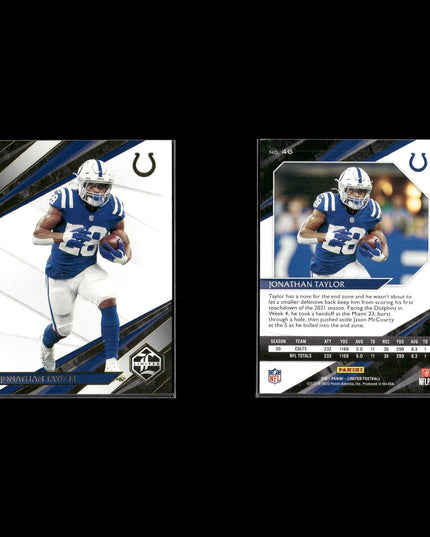 2022 Panini Limited Football Lot (4 Cards) NFL Trading Cards