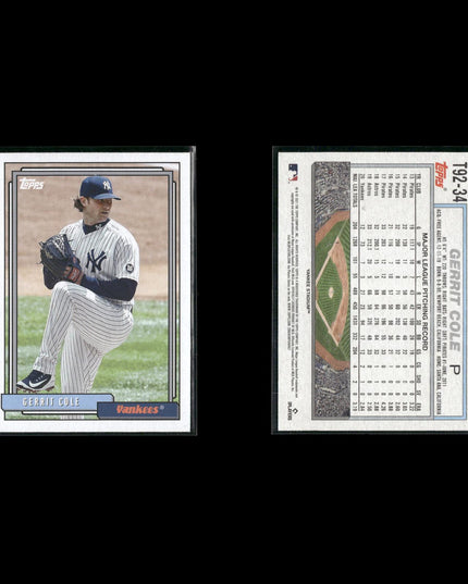 Gerrit Cole 7-Card Lot NY Yankees AL Cy Young Ace Pitcher