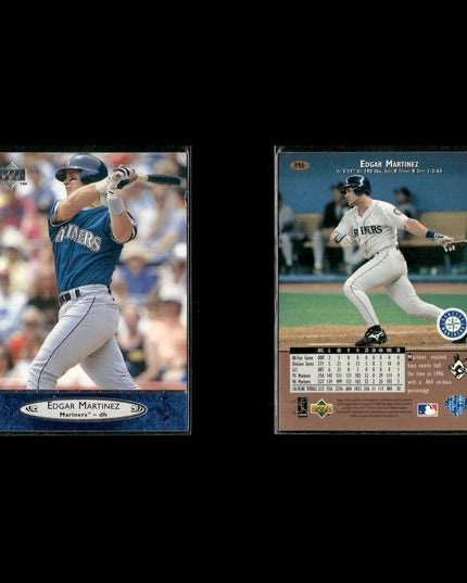 Edgar Martinez 4-Card Lot Seattle Mariners DH HOF Legend