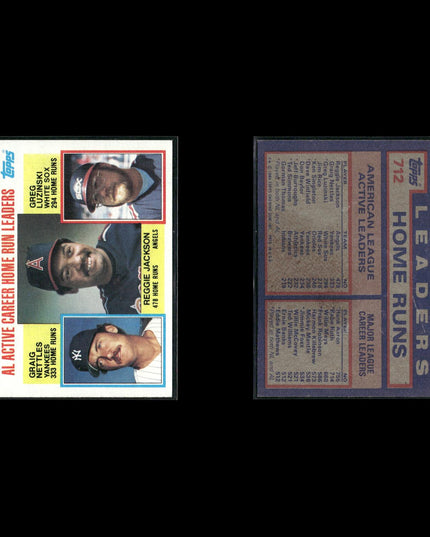 Reggie Jackson 8-Card Lot NY Yankees “Mr. October” HOF