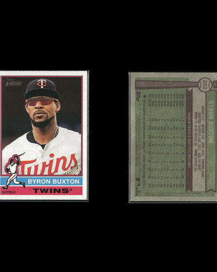 Byron Buxton 7-Card Lot Minnesota Twins Gold Glove CF Star