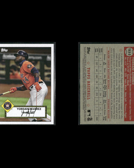 Yordan Alvarez 8-Card Lot Houston Astros Power Hitter ALCS MVP