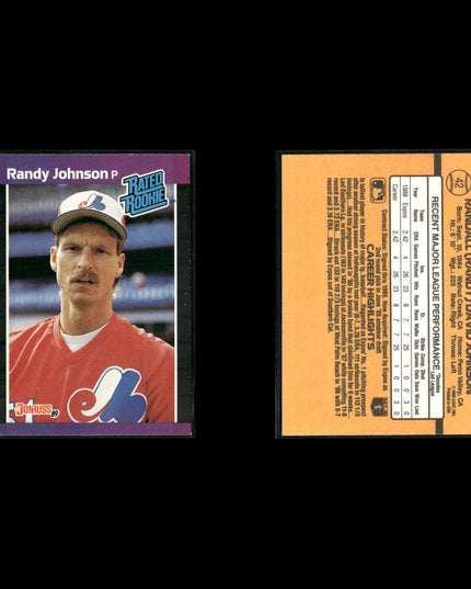 Randy Johnson 12-Card Lot Arizona D-Backs HOF Cy Young