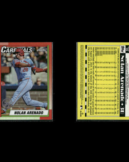 Nolan Arenado 13-Card Lot St. Louis Cardinals Gold Glove All-Star