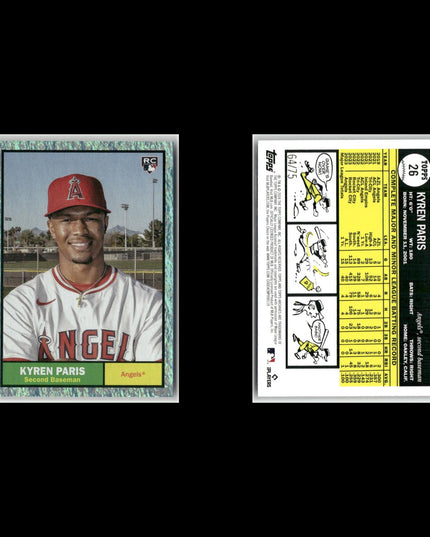 2024 Topps Archives Foilboard Lot (11) #/75-99 Black, Green, Aqua, Purple