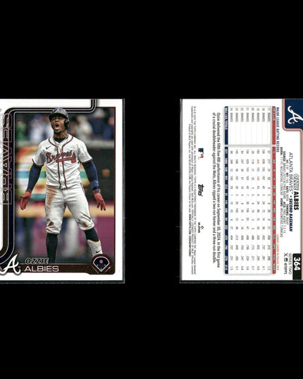Ozzie Albies 5-Card Lot Atlanta Braves All-Star Switch Hitter