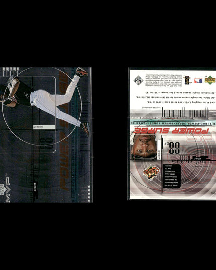 Albert Belle 10-Card Lot Cleveland Indians “Joey Belle” Power Bat