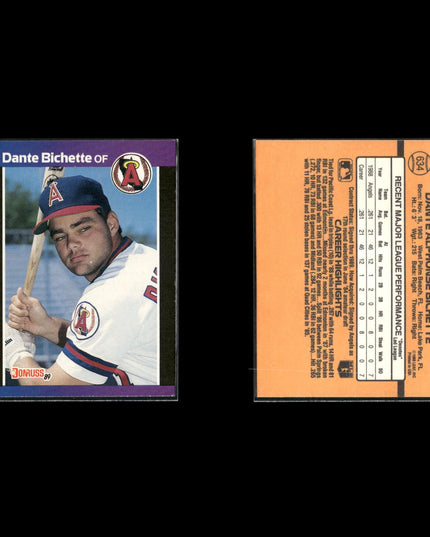 Dante Bichette 11-Card Lot Colorado Rockies Blake Street Bomber
