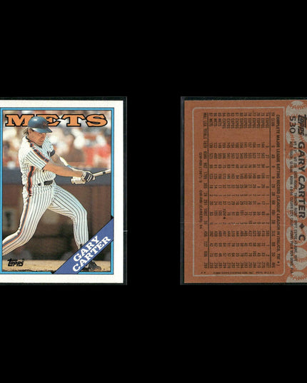 Gary Carter 12-Card Lot Montreal Expos HOF Catcher Icon