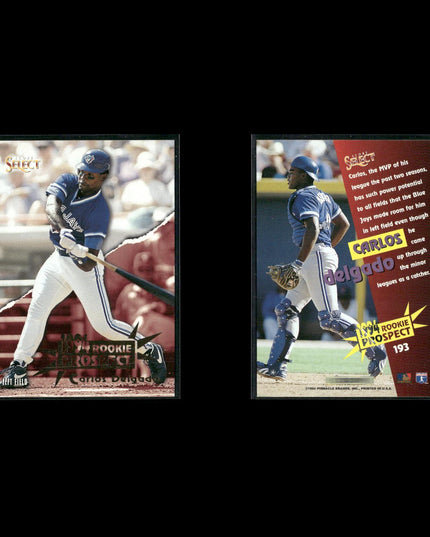 Carlos Delgado 6-Card Lot Toronto Blue Jays Power 1B Icon