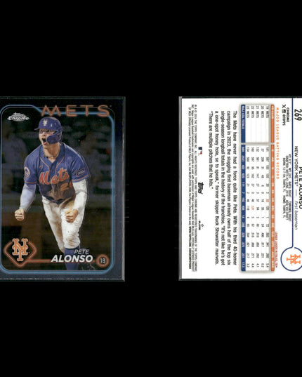 Pete Alonso 10-Card Lot NY Mets “Polar Bear” Home Run Derby Champ