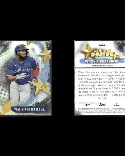 Vladimir Guerrero Jr 6-Card Lot Toronto Blue Jays All-Star