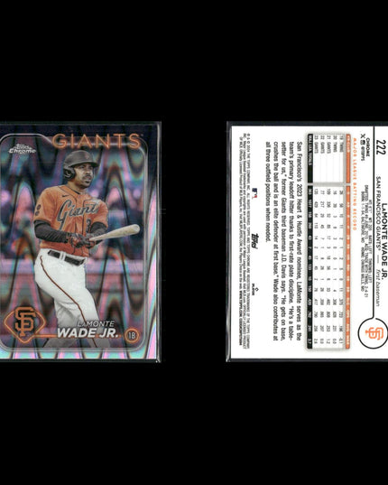 2024 Topps Chrome RayWave Refractors Lot (14) MLB Parallel Baseball Cards