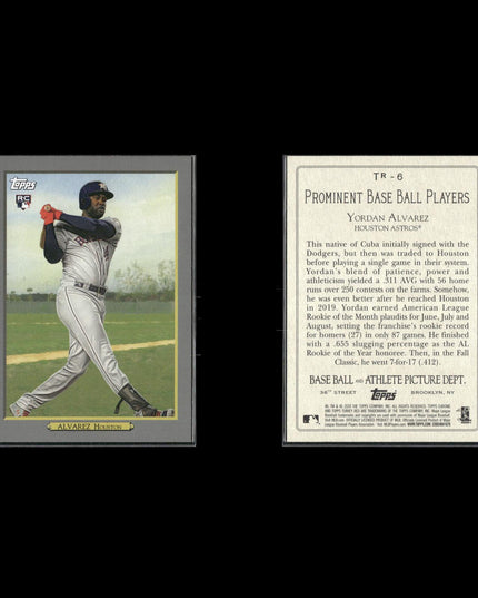 Yordan Alvarez 4-Card Lot Astros “Air Yordan” Home Run Hero