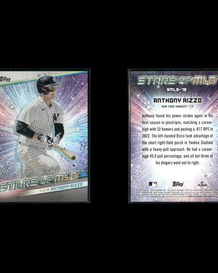 2024 Topps Stars of MLB Lot (10) Wells, Volpe, Mead, Bregman, More RCs/Stars