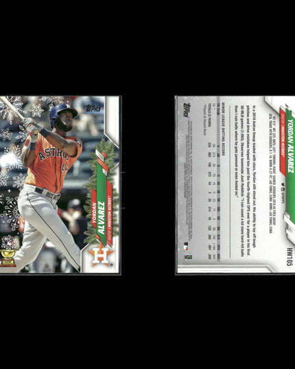 Yordan Alvarez 8-Card Lot Houston Astros Power Hitter ALCS MVP