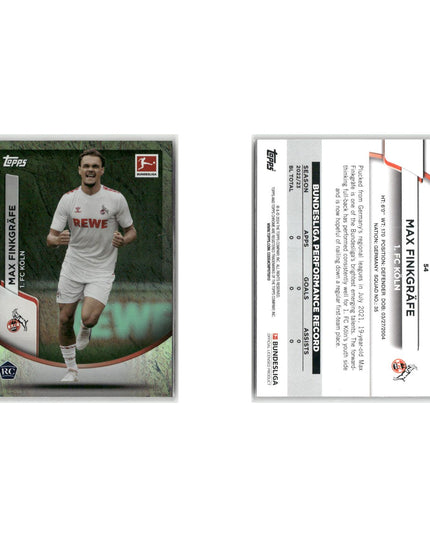 2023-24 Topps Bundesliga Aqua Lot x14 RCs Wirtz Kimmich Simons