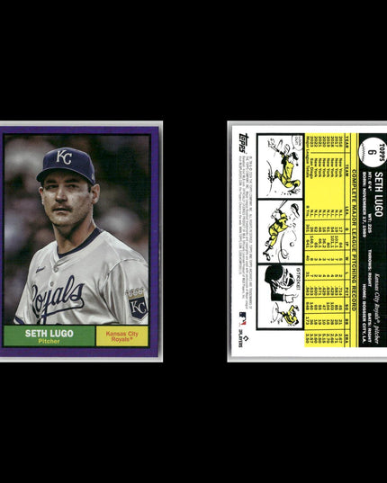 2024 Topps Archives Foilboard Lot (11) #/75-99 Black, Green, Aqua, Purple