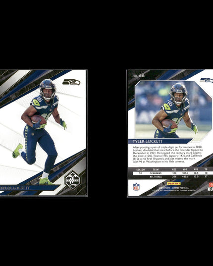 2022 Panini Limited Football Lot (4 Cards) NFL Trading Cards