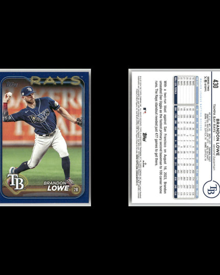 2024 Topps Parallel Lot (11) Royal Blue, Yellow, Holiday – RCs & Vets