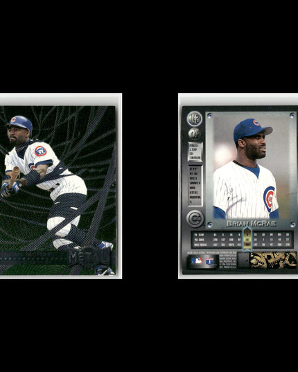 11-Card Lot Vintage 90s Metal Universe Baseball | MLB Baseball Trading Cards