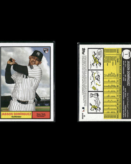 Jasson Domínguez 7-Card Lot NY Yankees “The Martian” Prospect