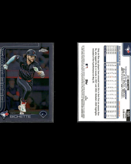 Bo Bichette 17-Card Lot Toronto Blue Jays Young Star Shortstop
