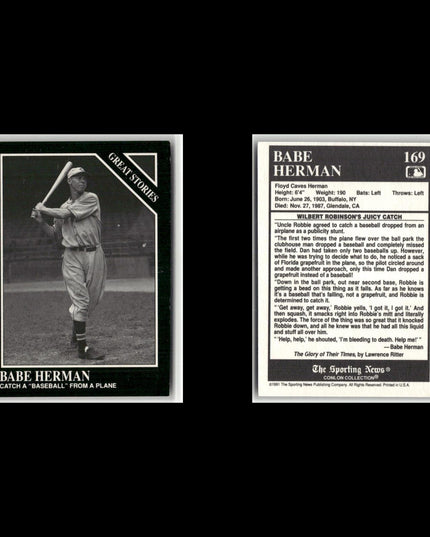 90s Conlon TSN Lot (9) HOF/Stars Yankees, Giants, Red Sox, More