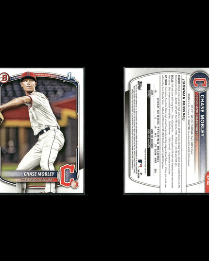 23-Card Lot 2025 Bowman Prospects 1sts | MLB Baseball Rookie Trading Cards Topps