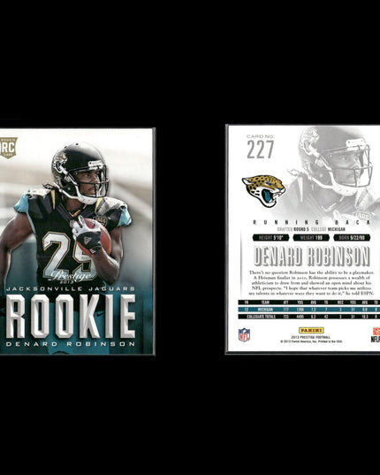 Panini Football Assorted Lot (11 Cards) NFL Trading Cards