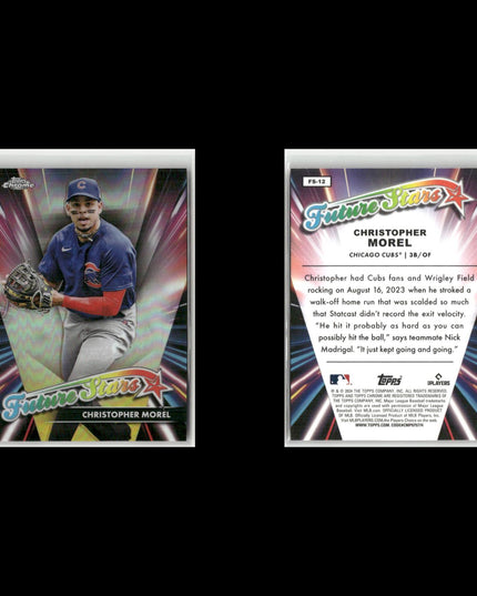 2024 Topps Chrome Future Stars Lot (5) Casas, Yoshida, Morel, Diaz, Pérez