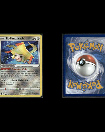 Radiant Pokémon Card Lot – 14 Cards – Shiny Rare Pokémon TCG