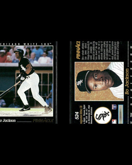 Bo Jackson Baseball Lot (15 Cards) Star Player Cards