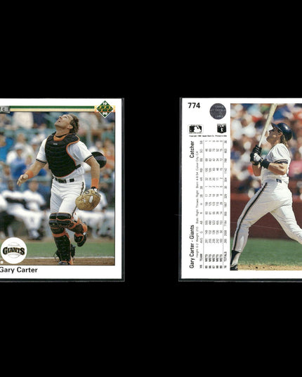 Gary Carter 12-Card Lot Expos Vintage HOF “The Kid” Set