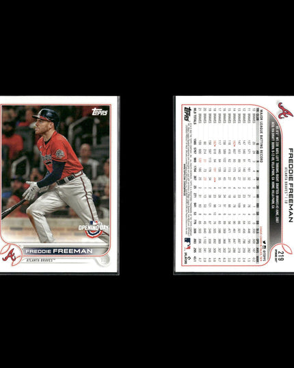 Freddie Freeman 6-Card Lot LA Dodgers MVP 1B All-Star