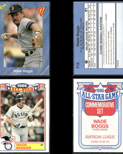 Wade Boggs 29-Card Lot Boston Red Sox HOF Batting Champ Legend